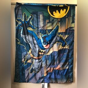Batman Toddler Comforter Reversible Apprx 43 x 58”